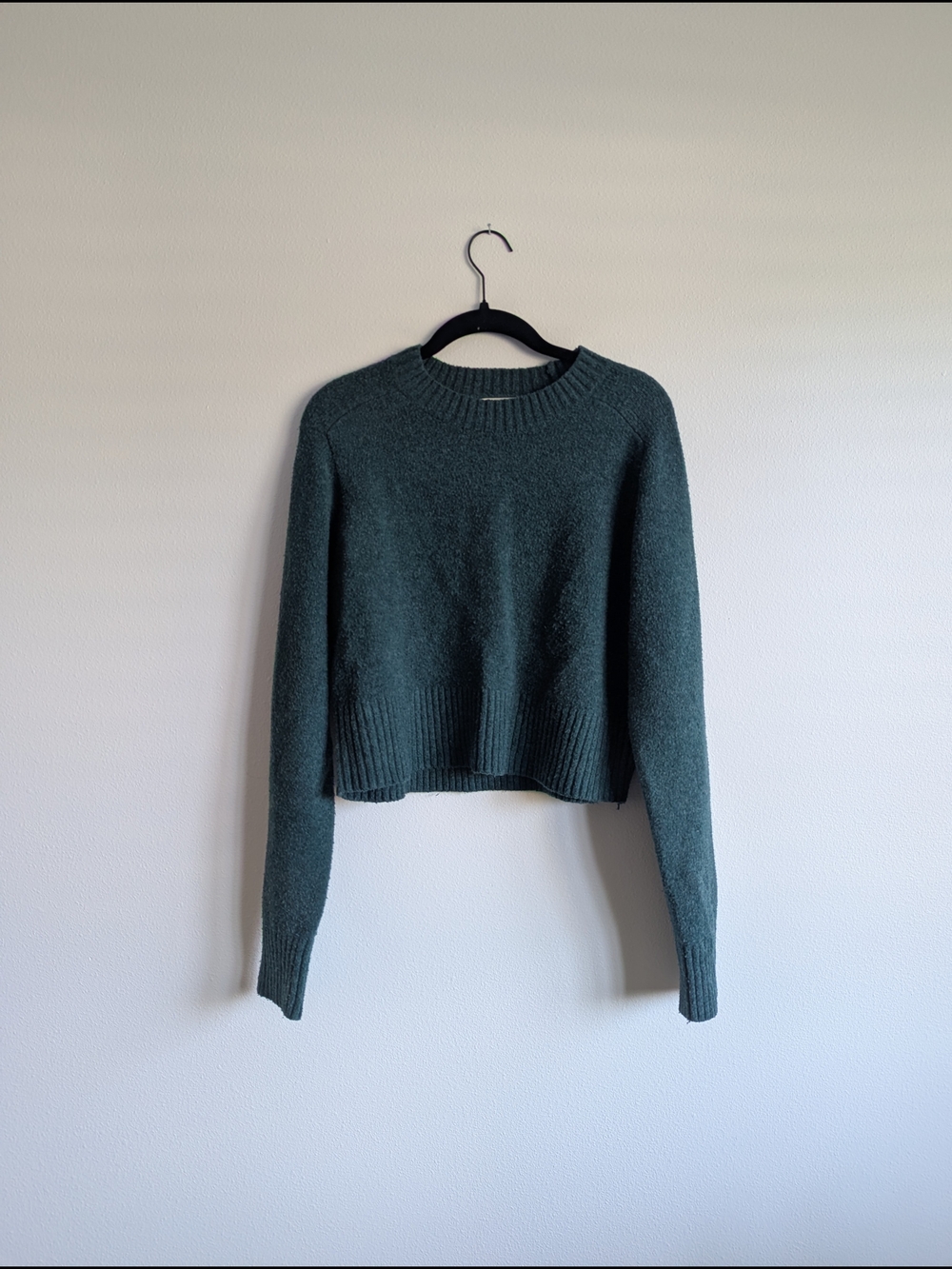 Universal Thread Women's Crewneck Sweater in Dark Teal - Picture 6 of 6